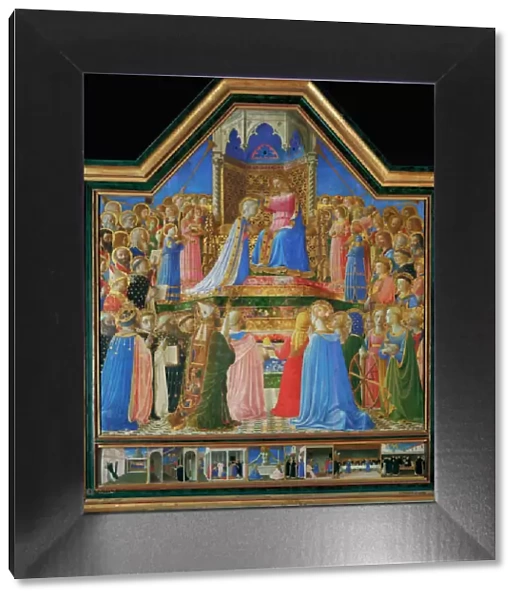 The Coronation of the Virgin, ca 1430. Artist: Angelico, Fra Giovanni, da Fiesole (ca. 1400-1455)
