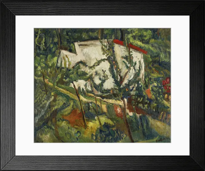 Framed Print : Maison de Clamart, c. 1918. Artist: Soutine, Chaim (1893-1943) Framed Print : Maison de Clamart, c. 1918. Artist: Soutine, Chaim (1893-1943)