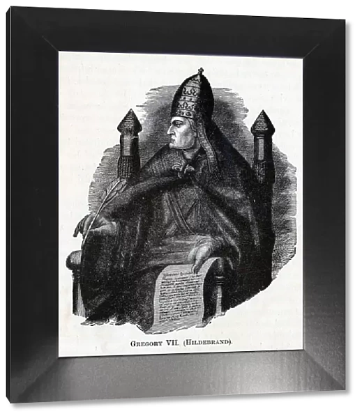 Gregory VII (Hildebrand), 1882. Artist: Anonymous