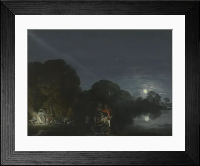 Framed Print : The Flight into Egypt, 1609 Framed Print : The Flight into Egypt, 1609