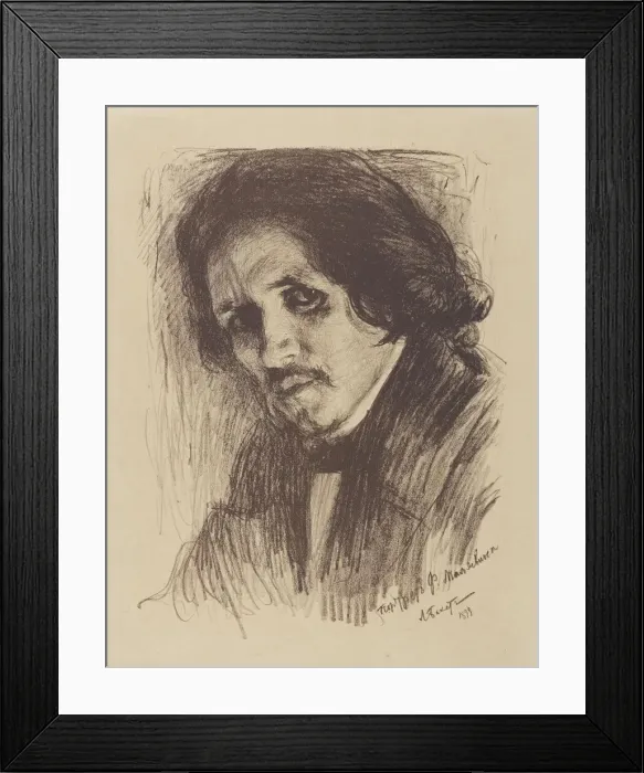 Framed Print : Portrait of the painter Filipp Andreevich Malyavin (1869-1940) Framed Print : Portrait of the painter Filipp Andreevich Malyavin (1869-1940)