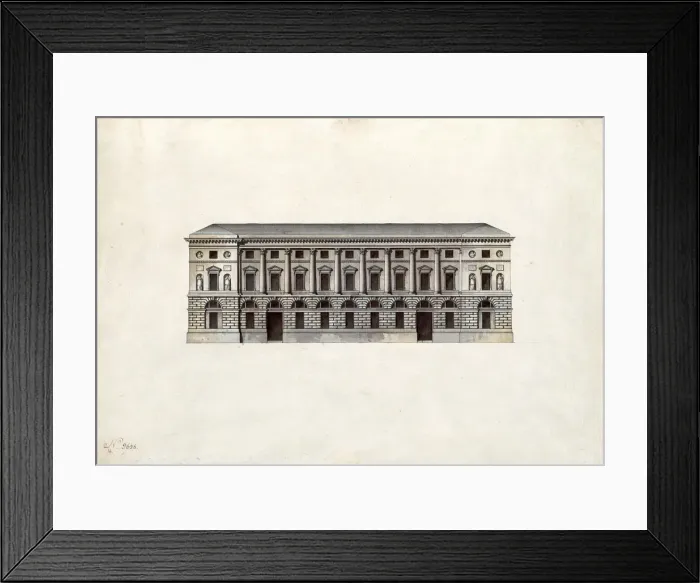Framed Print : Facade of the Hermitage Theatre in Saint Petersburg Framed Print : Facade of the Hermitage Theatre in Saint Petersburg