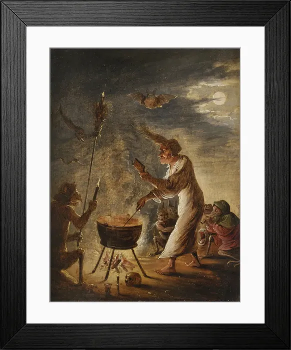 Framed Print : The Witches Kitchen Framed Print : The Witches Kitchen