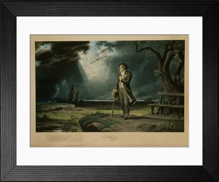 Framed Print : Ludwig van Beethoven Framed Print : Ludwig van Beethoven