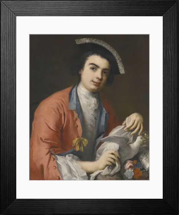 Framed Print : Portrait of Carlo Broschi (1705-1782), known as Farinelli Framed Print : Portrait of Carlo Broschi (1705-1782), known as Farinelli