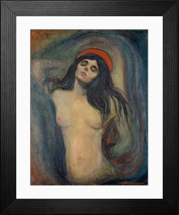 Framed Print : Madonna. Found in the Collection of Munch Museum, Oslo Framed Print : Madonna. Found in the Collection of Munch Museum, Oslo
