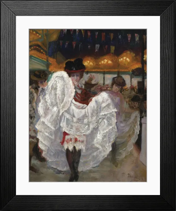 Framed Print : Can-Can. Private Collection