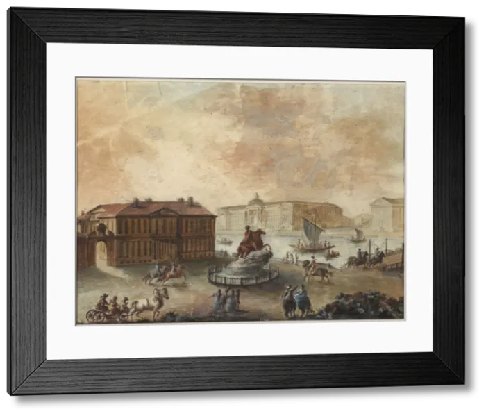 Framed Print : The equestrian statue of Peter the Great on Senate Square Framed Print : The equestrian statue of Peter the Great on Senate Square