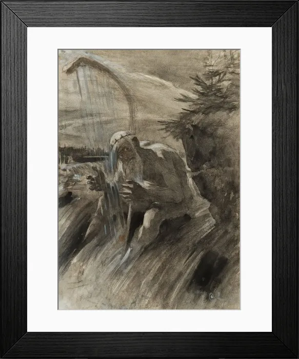 Framed Print : Nacken. Private Collection