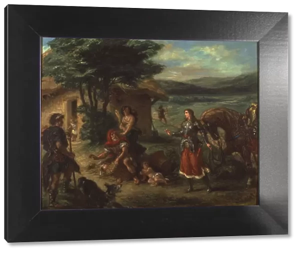 Erminia and the Shepherds, 1859