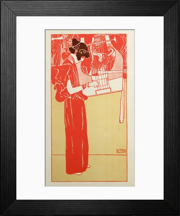 Framed Print : Music, 1901 Framed Print : Music, 1901