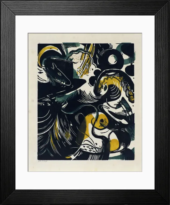 Framed Print : The creation story II (Genesis II), 1914 Framed Print : The creation story II (Genesis II), 1914