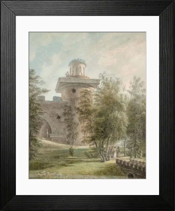 Framed Print : The Observatory at Tsarskoye Selo. Artist: Ivanov, Ivan Alexeyevich (1779-1848) Framed Print : The Observatory at Tsarskoye Selo. Artist: Ivanov, Ivan Alexeyevich (1779-1848)