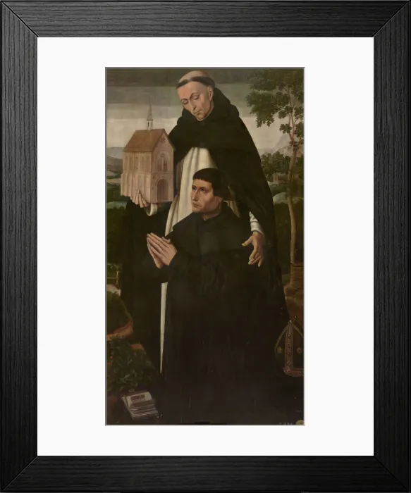 Framed Print : Saint Thomas the Apostle. Artist: Benson, Ambrosius (1495-1550) Framed Print : Saint Thomas the Apostle. Artist: Benson, Ambrosius (1495-1550)