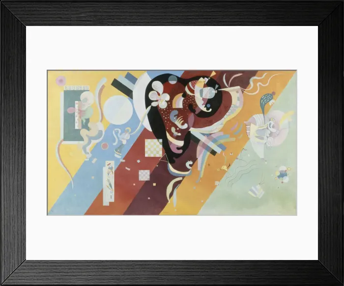 Framed Print : Composition IX, 1936 Framed Print : Composition IX, 1936