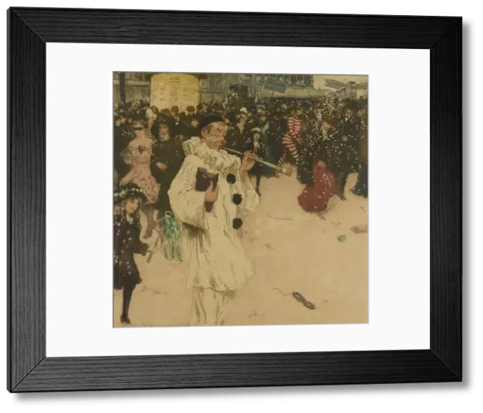 Framed Print : Mi-Careme au Carnaval de Paris, 1909 Framed Print : Mi-Careme au Carnaval de Paris, 1909