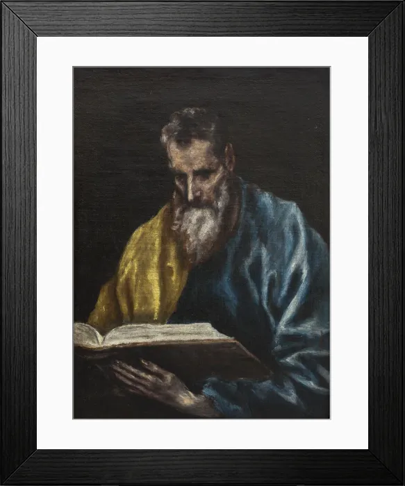 Framed Print : The Apostle Simon, 1608-1614 Framed Print : The Apostle Simon, 1608-1614