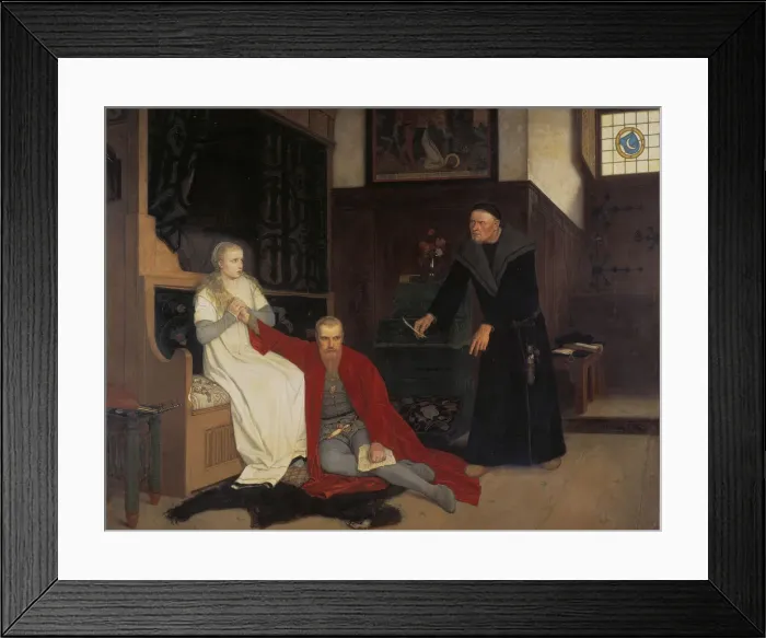 Framed Print : King Eric XIV of Sweden (1533-1577), 1871 Framed Print : King Eric XIV of Sweden (1533-1577), 1871