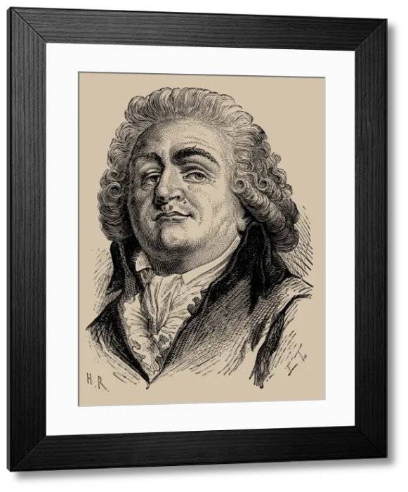 Framed Print : Portrait of Honore Gabriel Riqueti, comte de Mirabeau (1749-1791), 1889 Framed Print : Portrait of Honore Gabriel Riqueti, comte de Mirabeau (1749-1791), 1889