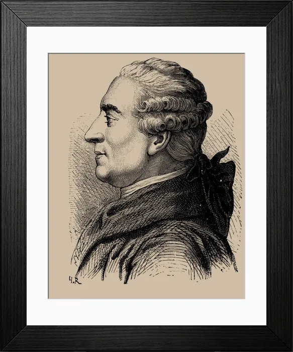 Framed Print : Portrait of Pierre-Augustin Caron de Beaumarchais (1732-1799), 1889 Framed Print : Portrait of Pierre-Augustin Caron de Beaumarchais (1732-1799), 1889