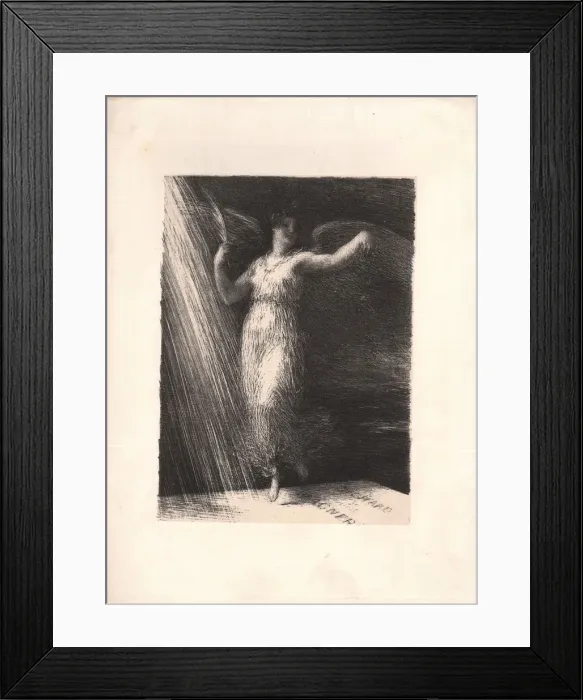 Framed Print : Reveil (The immortality of Richard Wagner), 1886 Framed Print : Reveil (The immortality of Richard Wagner), 1886
