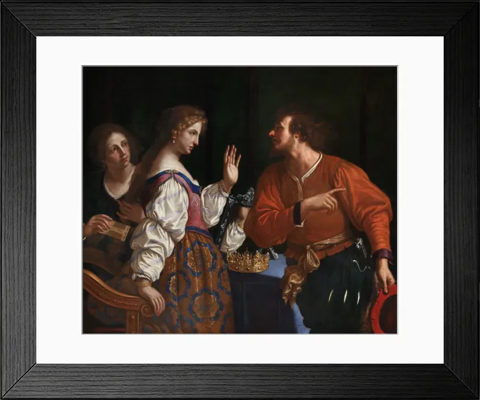 Framed Print : Semiramis Called to Arms, 1645 Framed Print : Semiramis Called to Arms, 1645