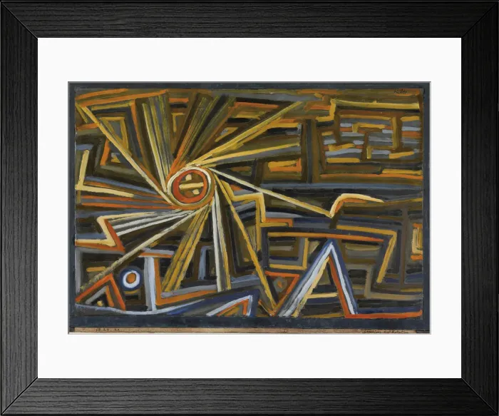 Framed Print : Strahlung und Rotation (Rayonnement et rotation), 1924 Framed Print : Strahlung und Rotation (Rayonnement et rotation), 1924