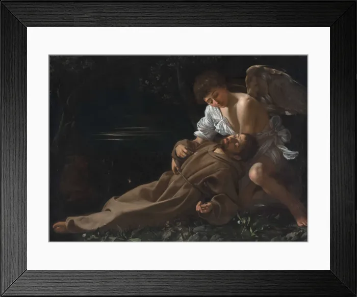 Framed Print : Saint Francis of Assisi in Ecstasy, 1597 Framed Print : Saint Francis of Assisi in Ecstasy, 1597