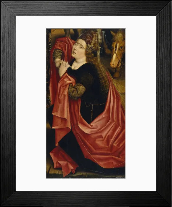 Framed Print : Mary Magdalene. Artist: Baegert, Derick (ca 1440-after 1502) Framed Print : Mary Magdalene. Artist: Baegert, Derick (ca 1440-after 1502)