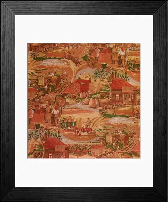 Framed Print : The Village Cooperation Framed Print : The Village Cooperation