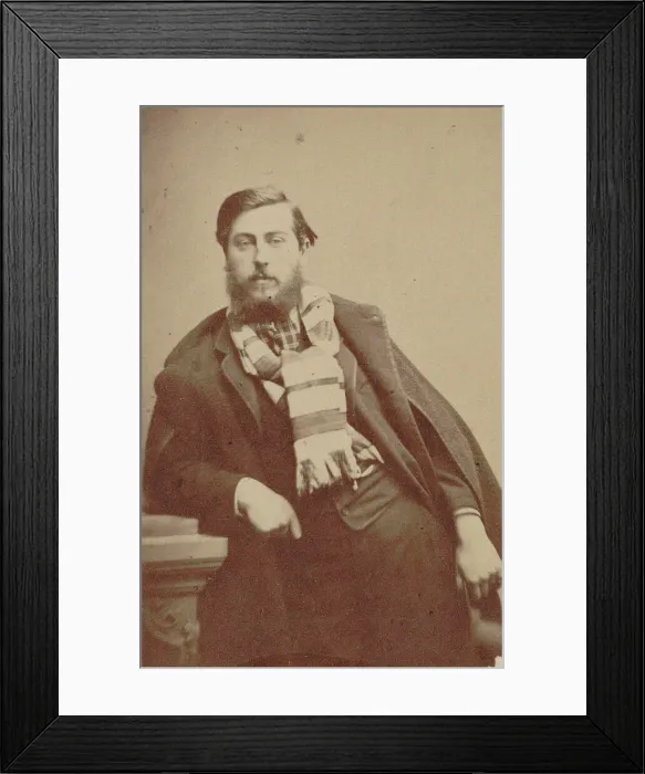 Framed Print : Portrait of the composer Leo Delibes (1836-1891), 1870 Framed Print : Portrait of the composer Leo Delibes (1836-1891), 1870