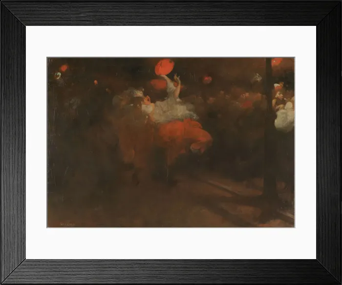 Framed Print : Oranjefeest, c. 1890 Framed Print : Oranjefeest, c. 1890