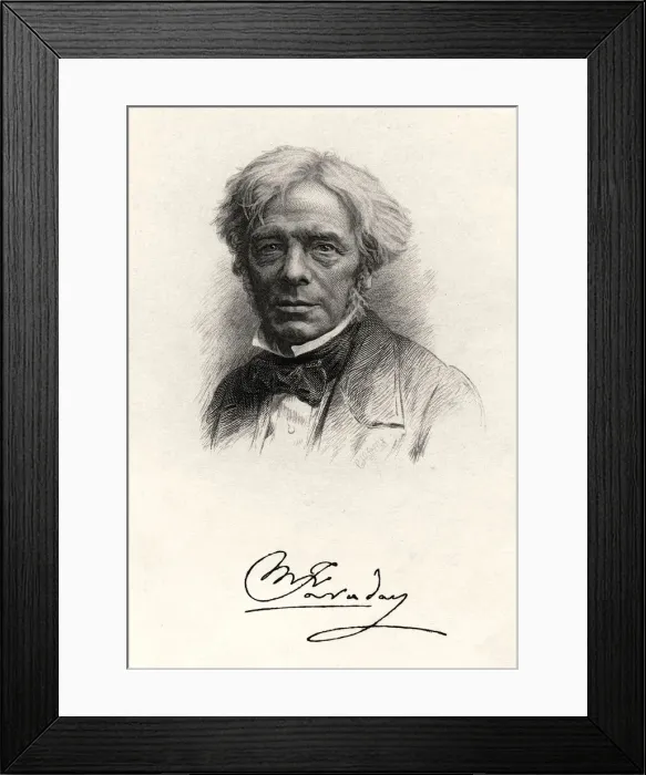 Framed Print : Michael Faraday, British physicist and chemist, 1931 Framed Print : Michael Faraday, British physicist and chemist, 1931
