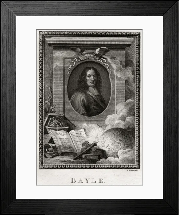 Framed Print : Bayle, 1774. Artist: W Walker Framed Print : Bayle, 1774. Artist: W Walker