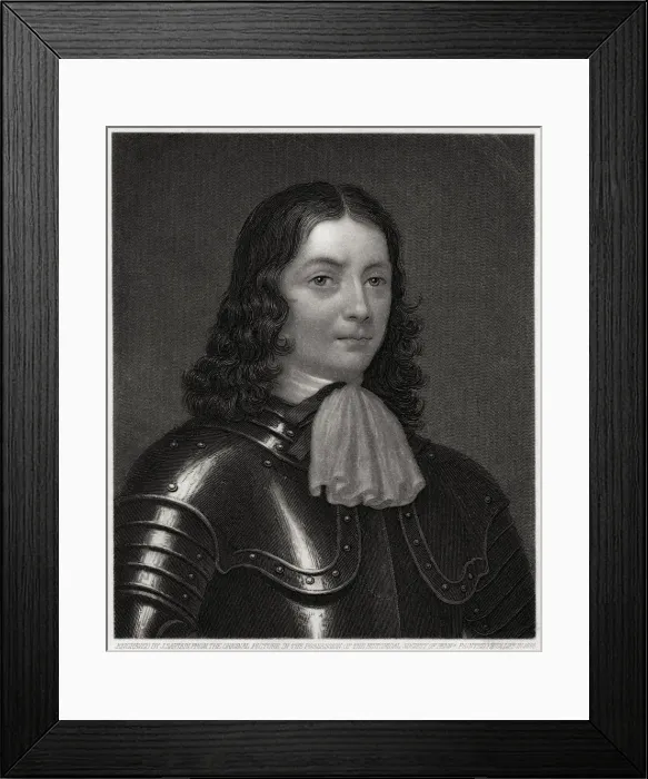 Framed Print : William Penn, after 1666, (19th century). Artist: John Sartain Framed Print : William Penn, after 1666, (19th century). Artist: John Sartain