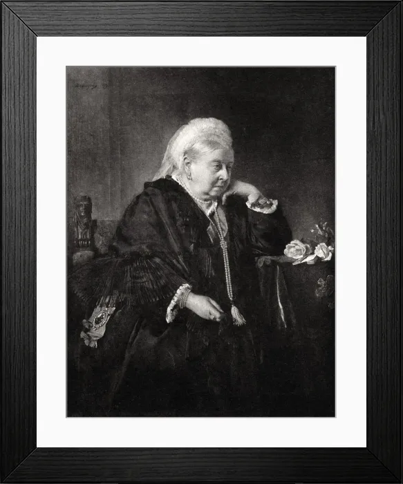 Framed Print : Queen Victoria at the Age of Seventy-eight, late 19th century. Artist: Cockerell Framed Print : Queen Victoria at the Age of Seventy-eight, late 19th century. Artist: Cockerell