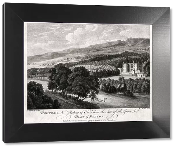 Bolton, North Riding of Yorkshire the Seat of His Grace the Duke of Bolton, 1775. Artist: Michael Angelo Rooker