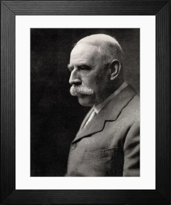 Framed Print : Sir Edward Elgar, (1857-1934), English composer, early 20th century Framed Print : Sir Edward Elgar, (1857-1934), English composer, early 20th century