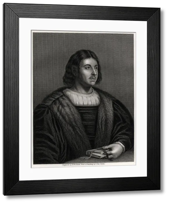 Framed Print : Giovanni Boccaccio, Italian author and poet, 19th century. Artist: Richard Woodman Framed Print : Giovanni Boccaccio, Italian author and poet, 19th century. Artist: Richard Woodman