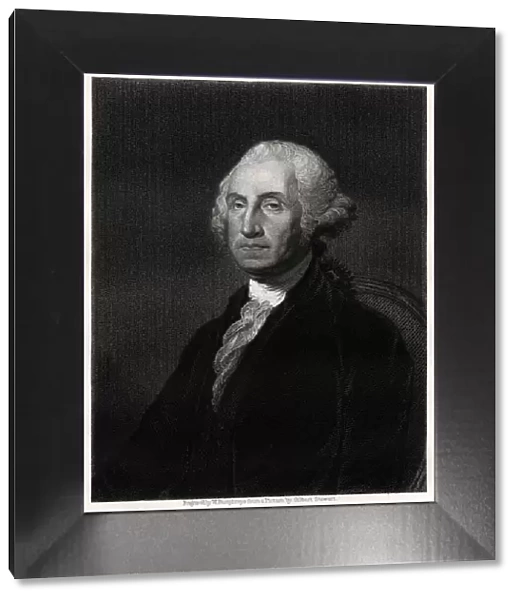 George Washington, First President of the USA, 19th century. Artist: W Humphreys