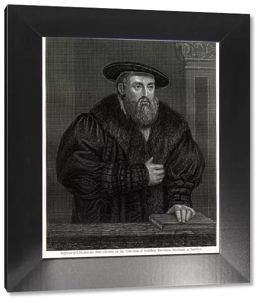 Johannes Kepler, German astronomer, (19th century). Artist: F Mackenzie