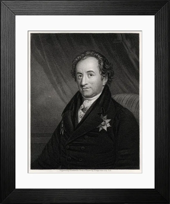 Framed Print : Johann Wolfgang von Goethe, German poet, dramatist and scientist, 19th century. Artist: James Posselwhite Framed Print : Johann Wolfgang von Goethe, German poet, dramatist and scientist, 19th century. Artist: James Posselwhite