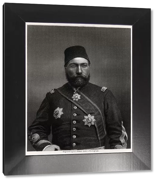 Osman Nuri Pasha, field marshal of the Ottoman Empire, 19th century. Artist: George J Stodart