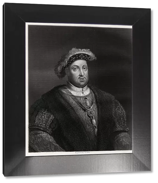 Henry VIII, King of England and Ireland, 19th century. Artist: W Holl