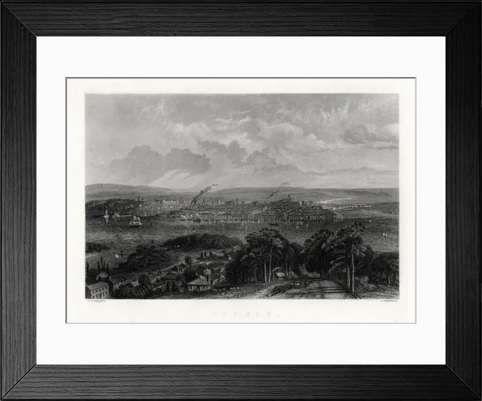 Framed Print : Sydney, Australia, 1883. Artist: G Greatbach Framed Print : Sydney, Australia, 1883. Artist: G Greatbach