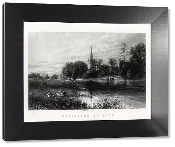 Stratford on Avon, England, 1883. Artist: J Godfrey