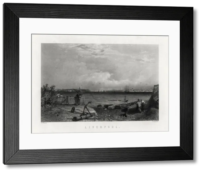 Framed Print : Liverpool, England, 1883. Artist: J Stephenson Framed Print : Liverpool, England, 1883. Artist: J Stephenson