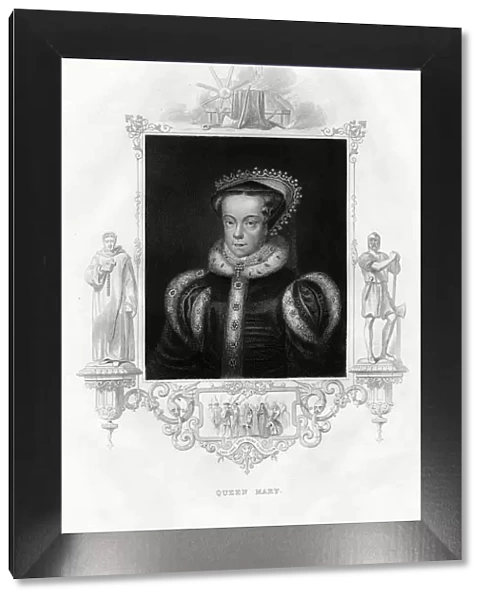 Mary I (1516-1558), also known as Mary Tudor, 1860