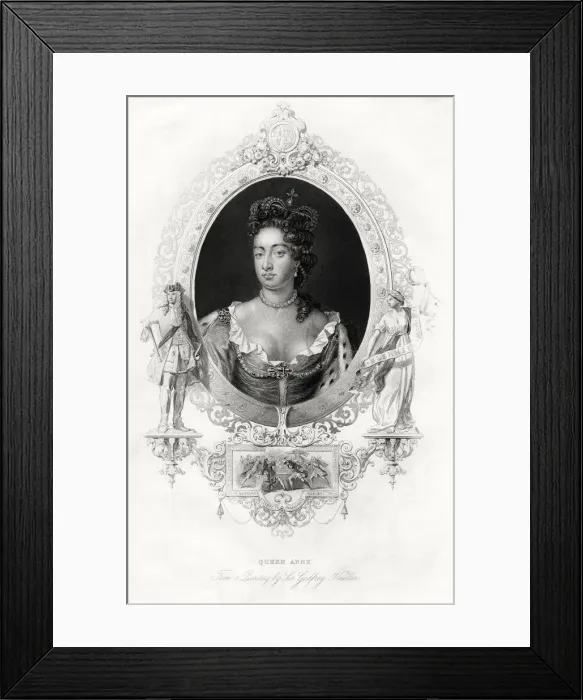 Framed Print : Queen Anne, 1860 Framed Print : Queen Anne, 1860