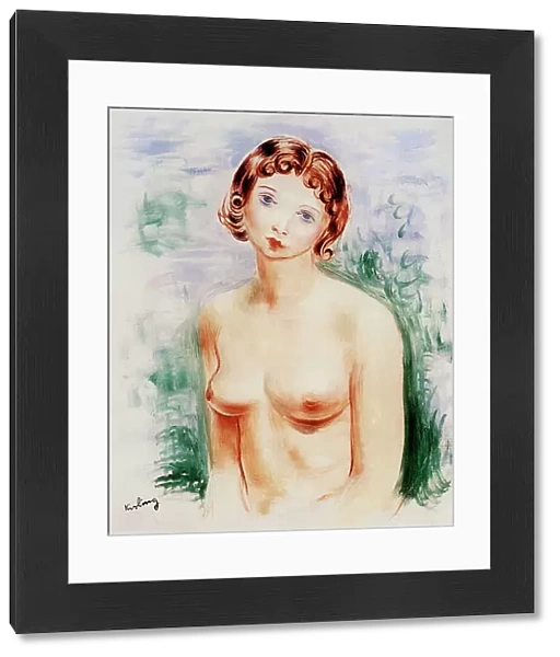 Female nude, 20th century. Artist: Moise Kisling